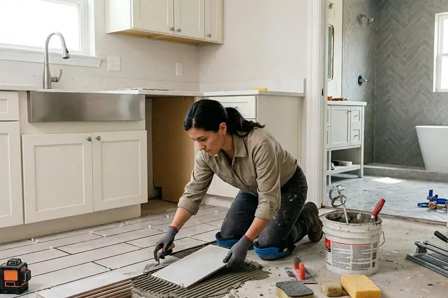 Tile Flooring Installation